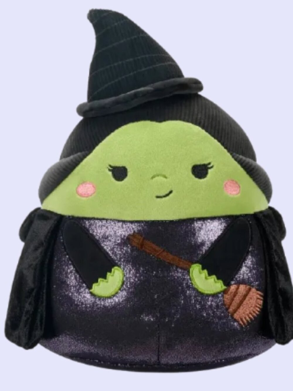 Squishmallow Wicked Elphaba Witch Clip